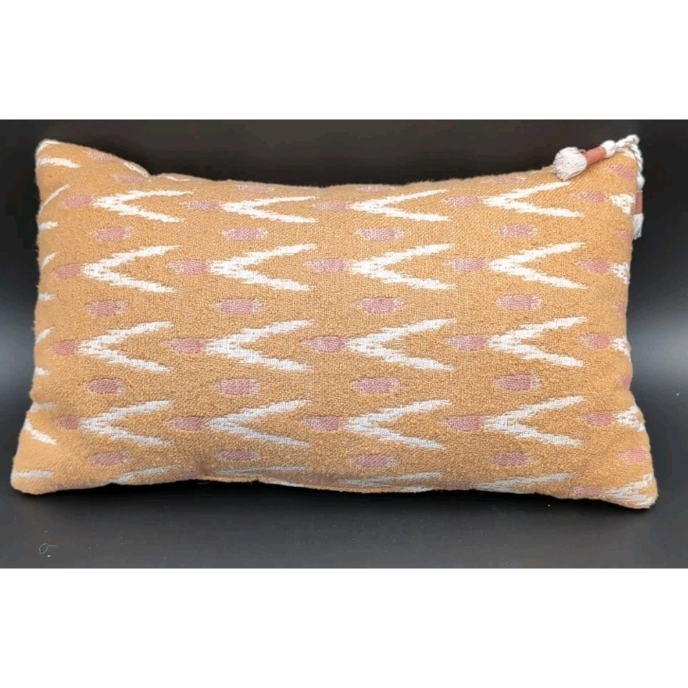 Decorative Throw Pillow - Yellow (12x20")